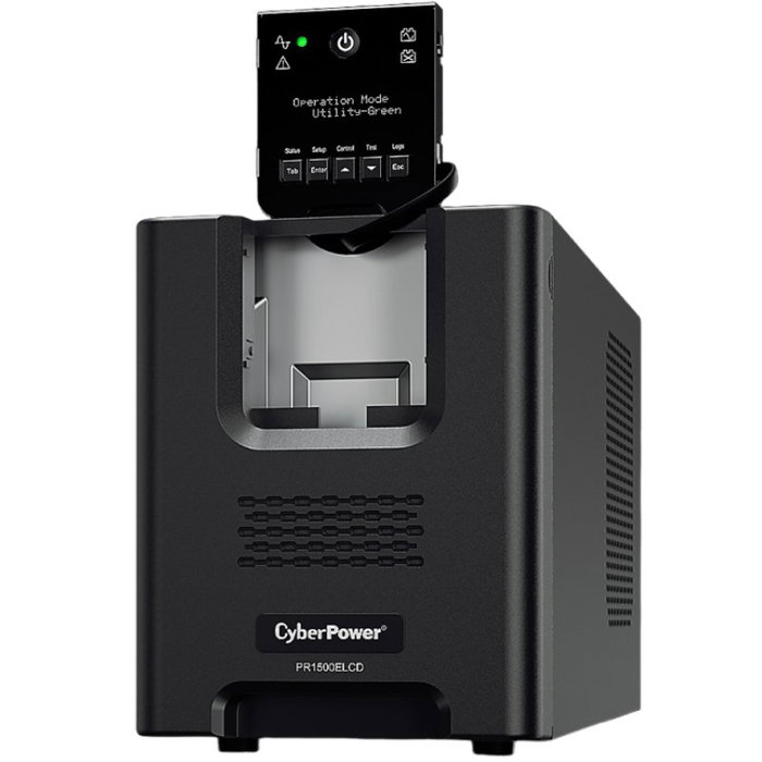 CyberPower PR1500ELCD SAI Línea Interactiva 1500VA/1350W 8 Salidas Torre CyberPower PR1500ELCD SAI Línea Interactiva 1500VA/1350W 8 Salidas Torre